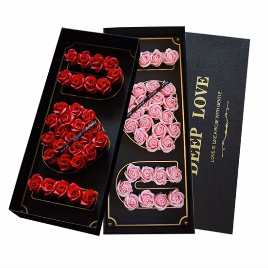 Venda imperdível caixa de flor de papel quadrado surpresa eu te amo